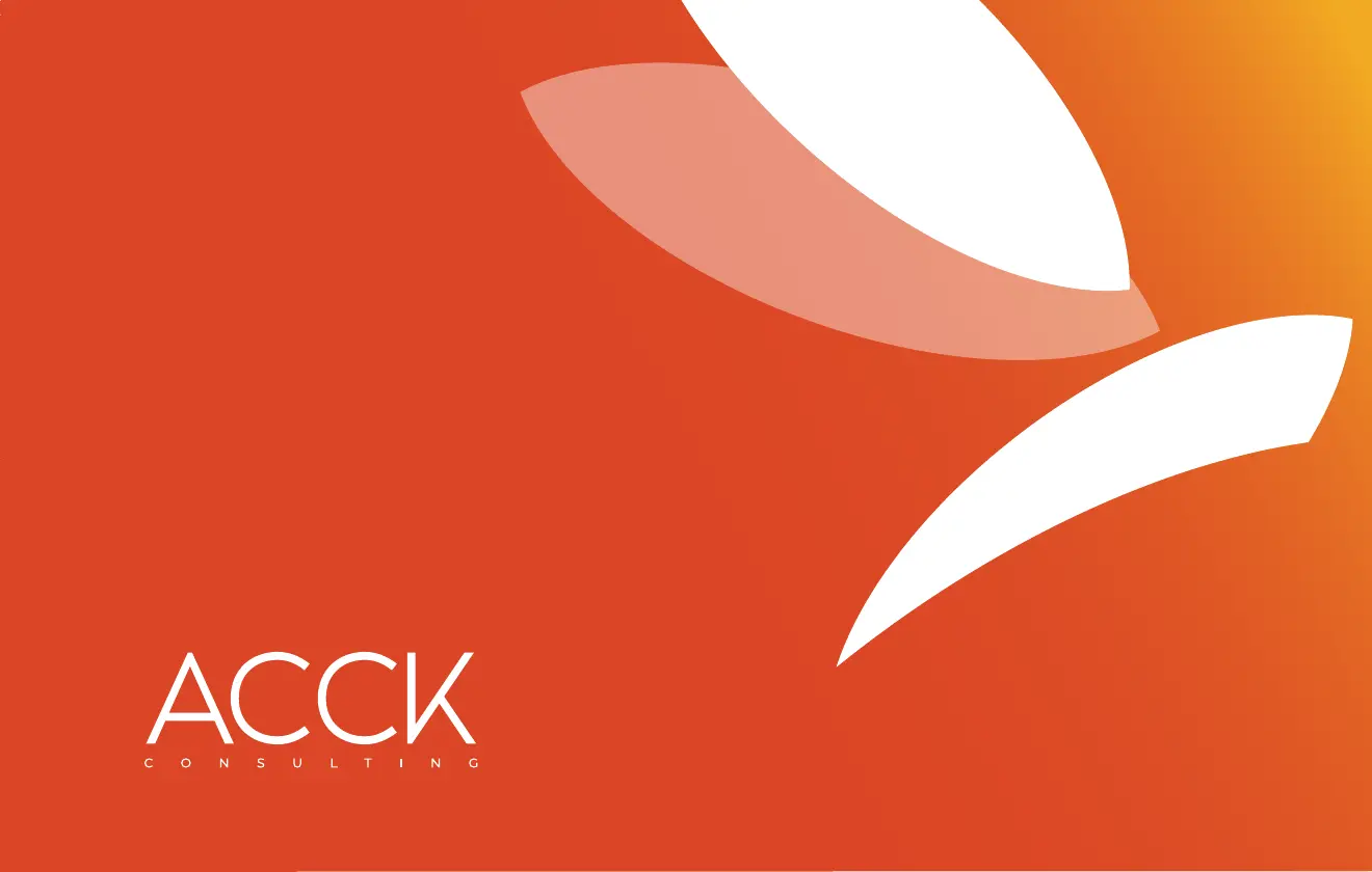 Portada de la identidad visual de ACCK Consulting