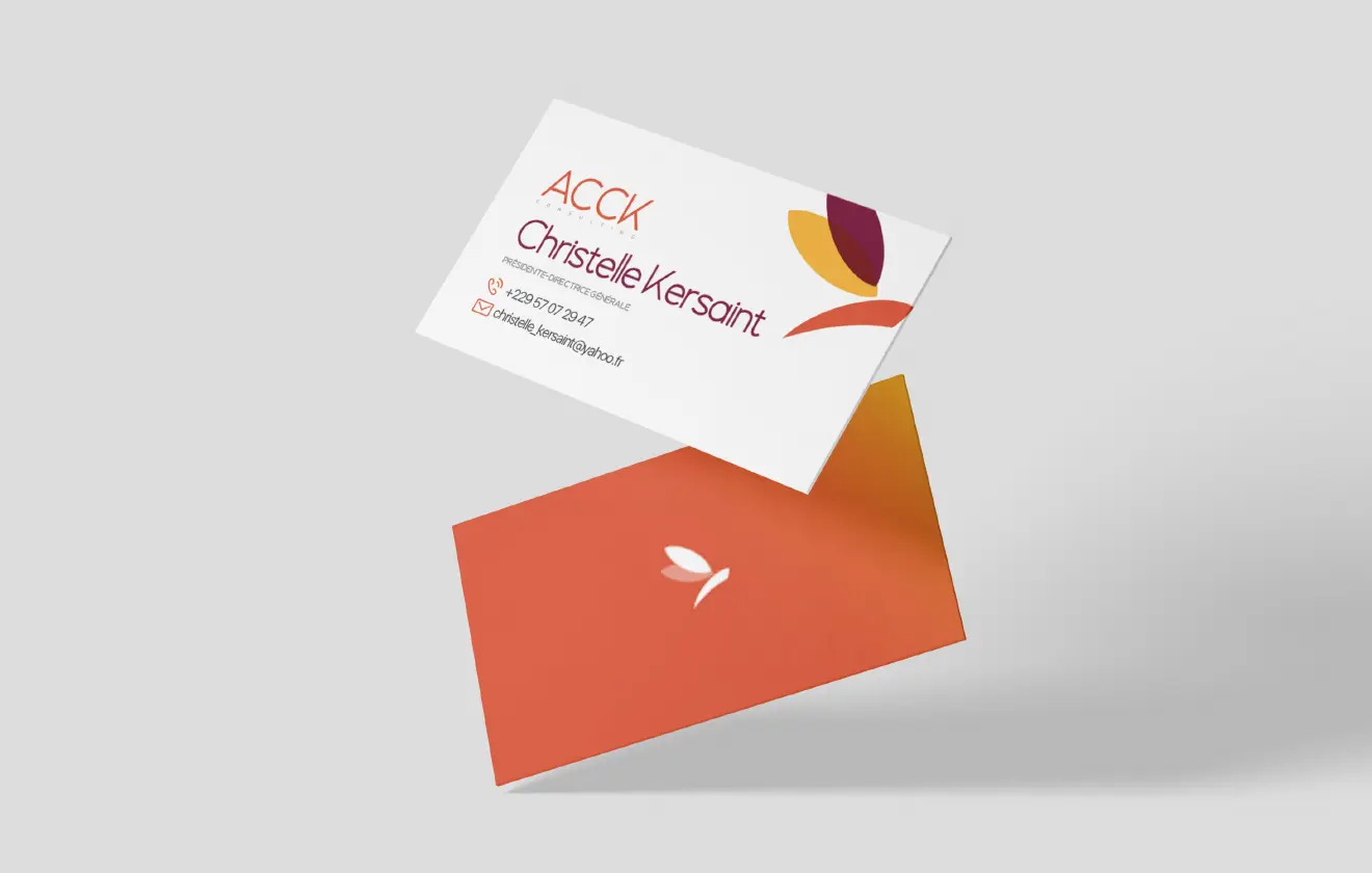 Tarjetas corporativas de ACCK Consulting